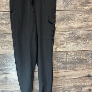 Kids Fila Black Cargo jogger